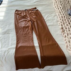 Brown Flare Pants